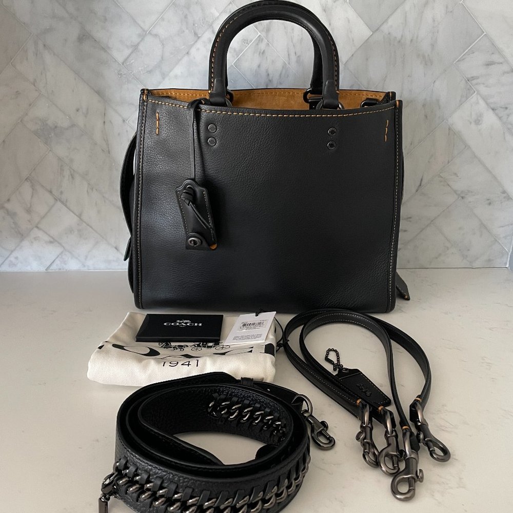 NWT Coach Rogue 31 in Black (Style 38124)